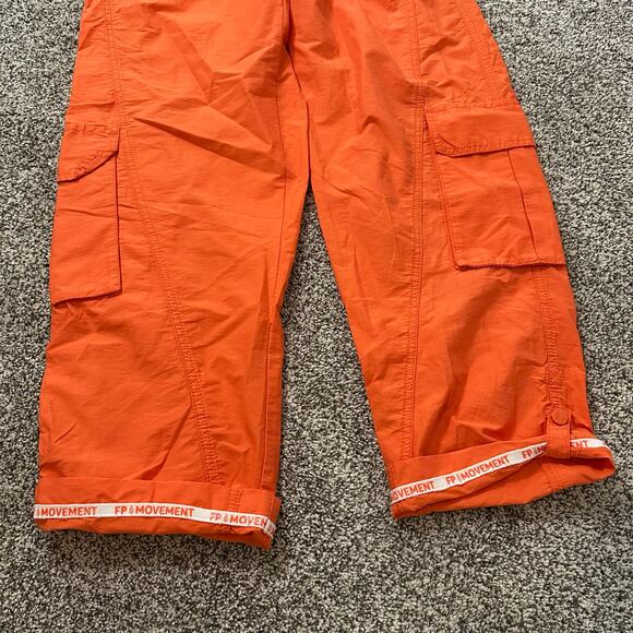 Free People Movement orange cargo pants size XS - Picture 6 of 10